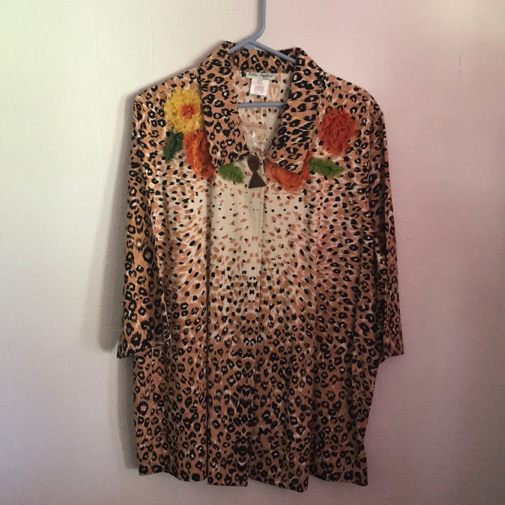 Relaxed Fit Tunic Length Jacket Ulta Popken